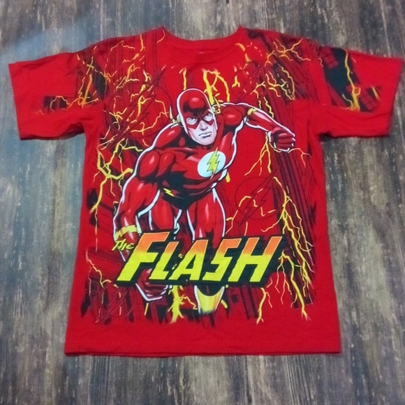 red flash t shirt